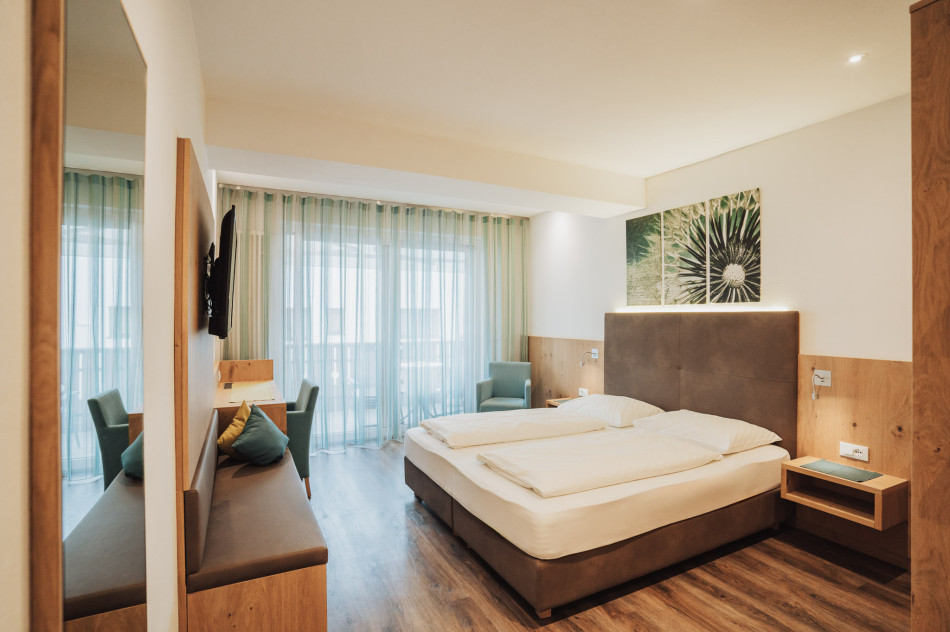 Doppelzimmer Komfort Hotel Römerrast in Kaltern