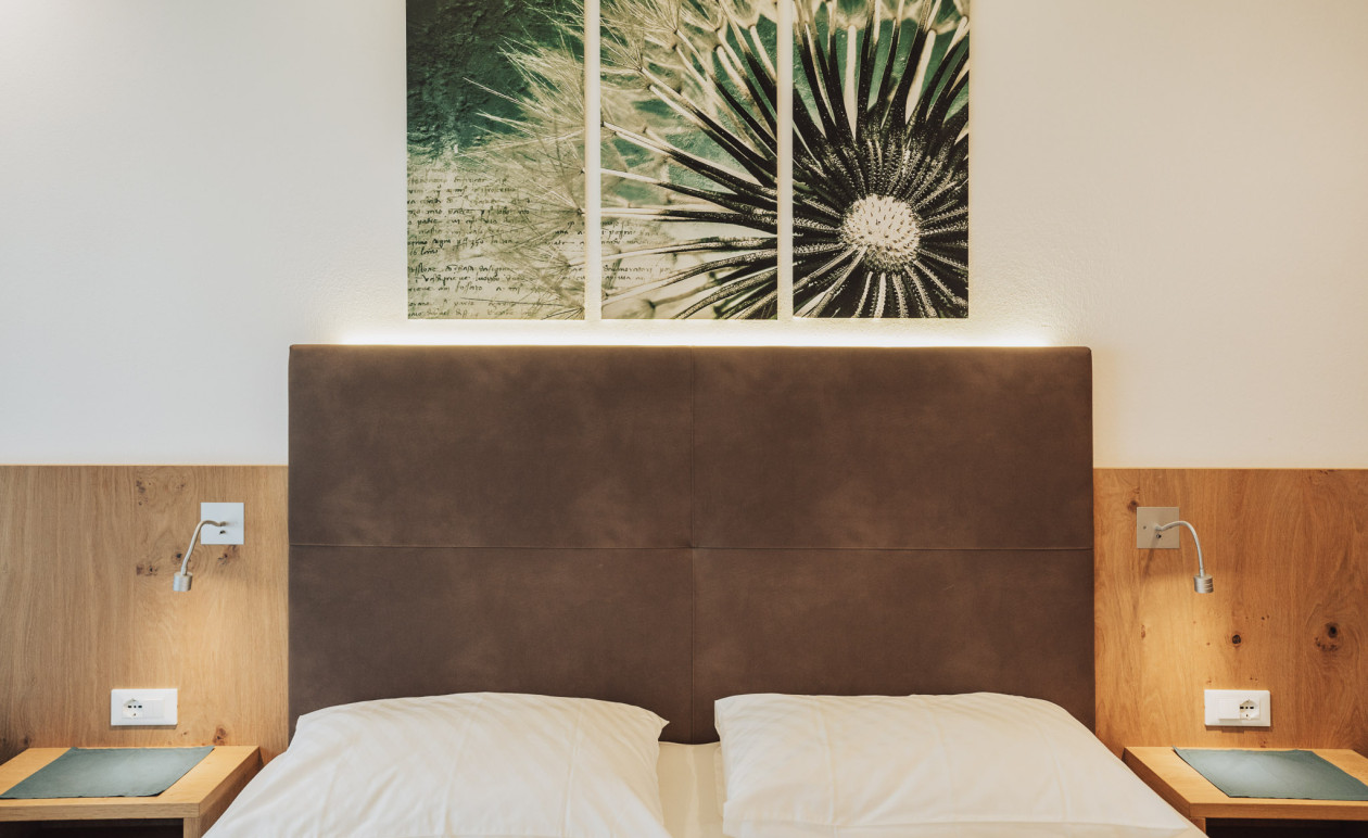 Doppelzimmer Komfort Hotel Römerrast in Kaltern